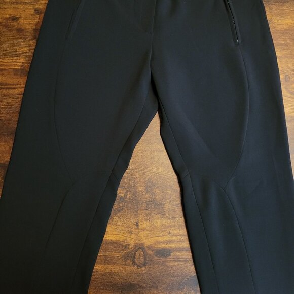 Irene Van Ryb Trouser Pants Womens EU 40 US 8 Zip Leg Pockets Equestrian Preppy - Picture 3 of 14